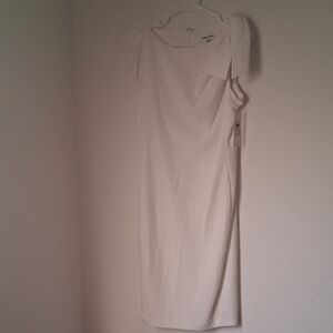 Beautiful BNWT CALVIN KLEIN shoulder Bow Dress Sz 10